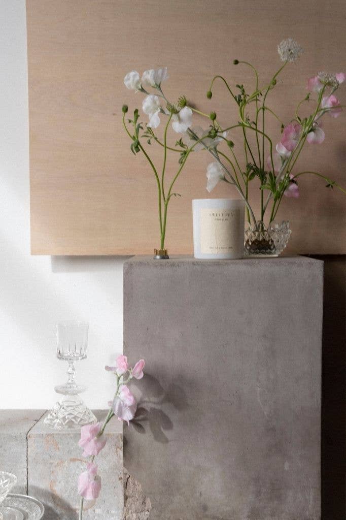 Studio Sol Store - Wholesale Jar/Filled Candle - Sweet Pea Candle | I Think Of You3