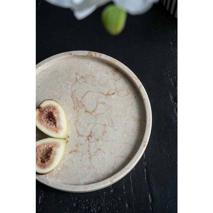 A&B Home Group Inc. - Wholesale Charger Plate - 12x12x1" Marble Elegance Plate2