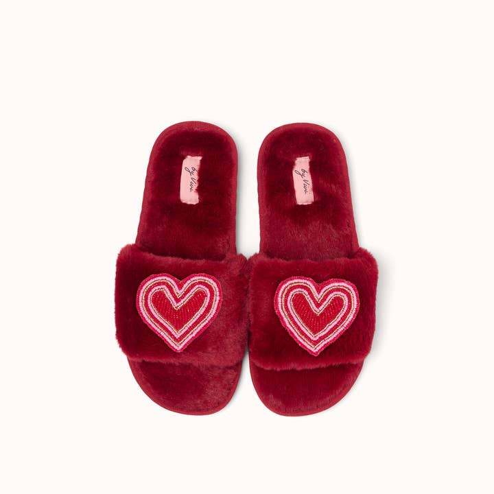 by Vivi. - Wholesale Brooch - Pair of Brooches: Red Heart