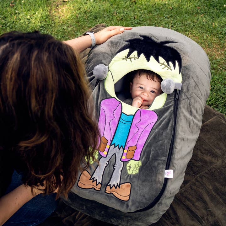MaterialJill - Wholesale Car Seat Cover - Kids & Baby - Car Seat Cover, Baby Shower, Christmas Gift - Frankenstein5