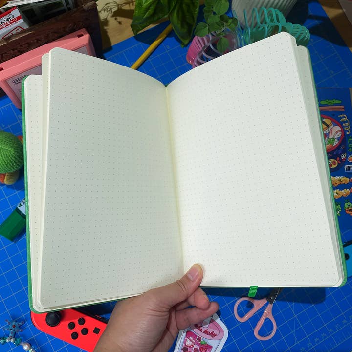 pogpals - Wholesale Notebook - Sleepy Tulip Notebook ✿ Dot Grid A52