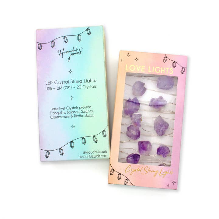 Hiouchi Jewels | Rose & Bolt Grateful Dead Jewelry - Wholesale String Lights - Love Lights ~ Crystal String Lights ~ Amethyst3