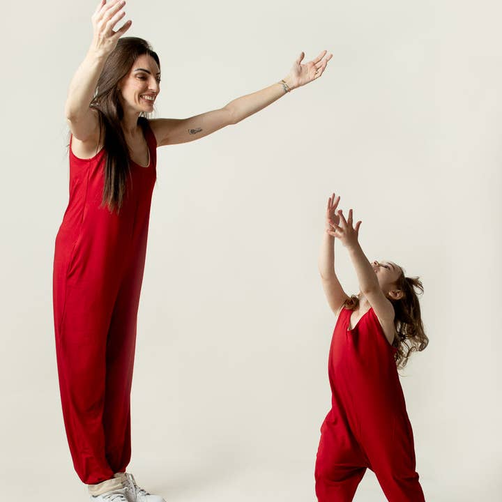 Nicky Overall voor wholesale door Dress Cozy Loungewear Corporation