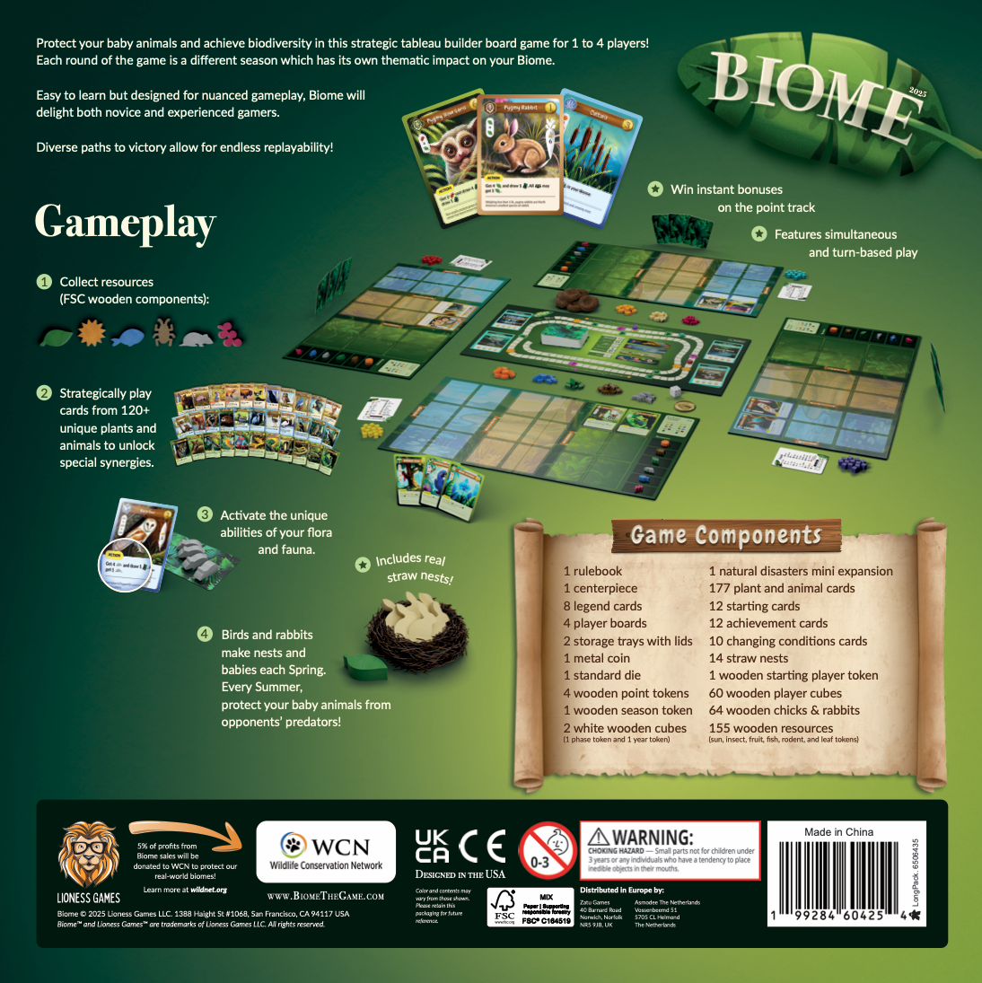 Bridge Distribution - Wholesale Board Game - Biome 2nd Edition MSRP1