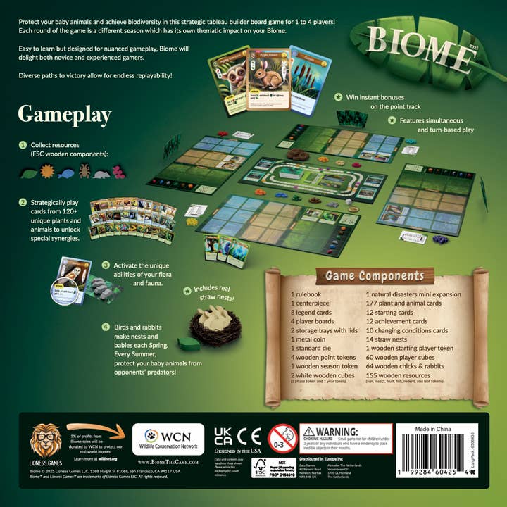 Bridge Distribution - Wholesale Board Game - Biome 2nd Edition MSRP1