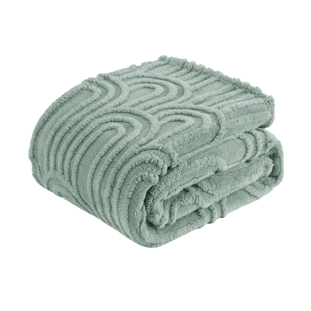 FLUFFERY - Wholesale Throw Blanket - Cozy Home Taffeta Fleece Blanket 130x150cm Single Layer 21