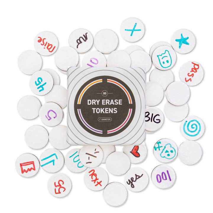 Stellar Factory - Wholesale Board Game - Dry Erase Tokens: Reusable for DIY, Game Design, and RPGs3