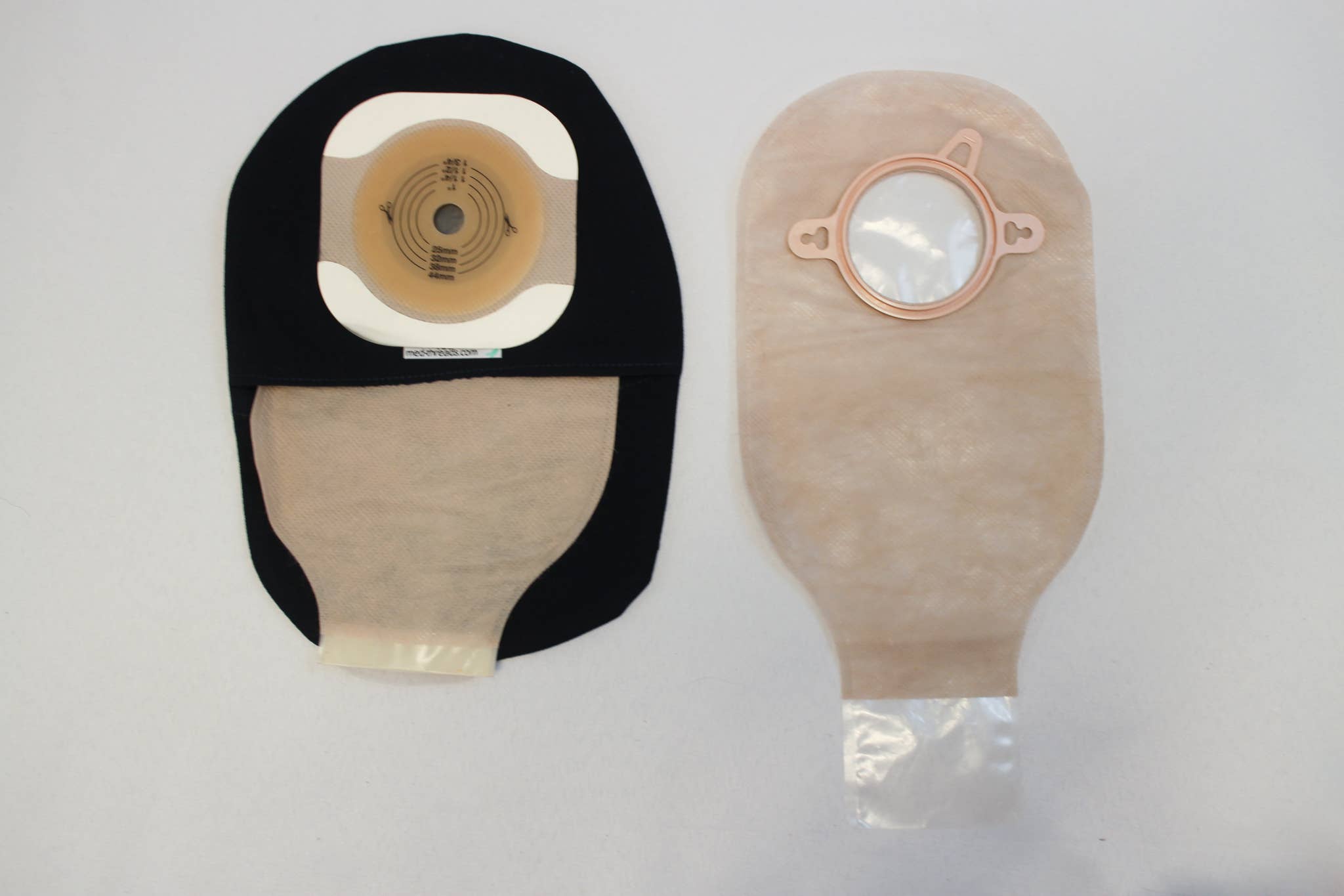 MedThreads LLC - Wholesale Purse/Bag Accessory - Unisex - Satin Colostomy Ileostomy Bag Cover 2 1/4" - 2 3/4" Flange1