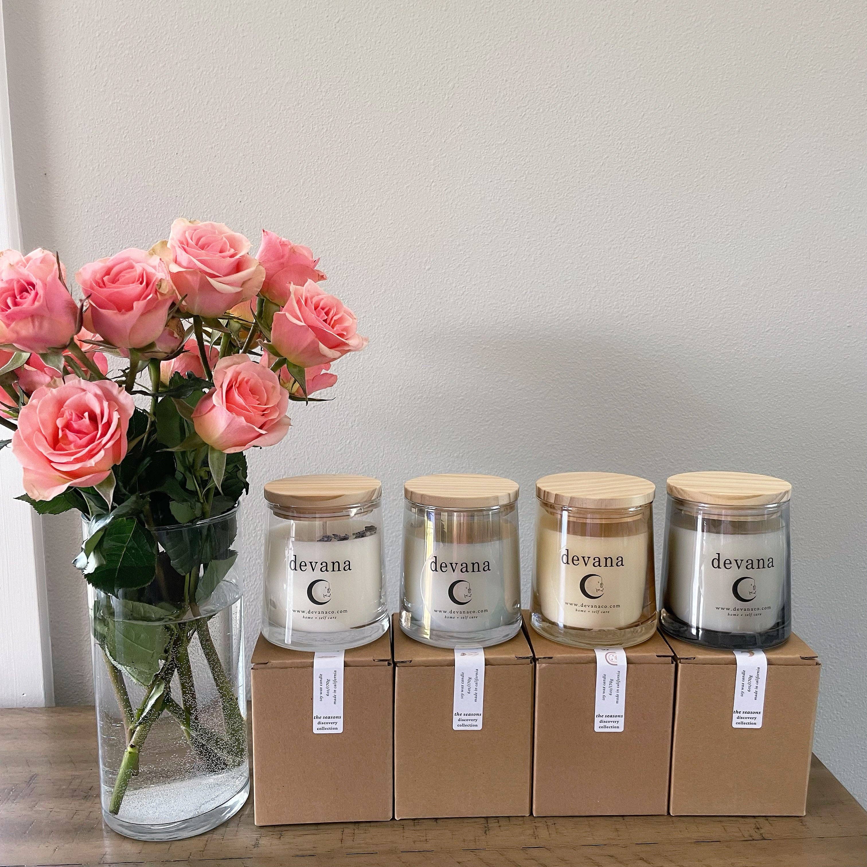 Devana Co - Wholesale Jar/Filled Candle - The Seasons: Discovery Gift Set1