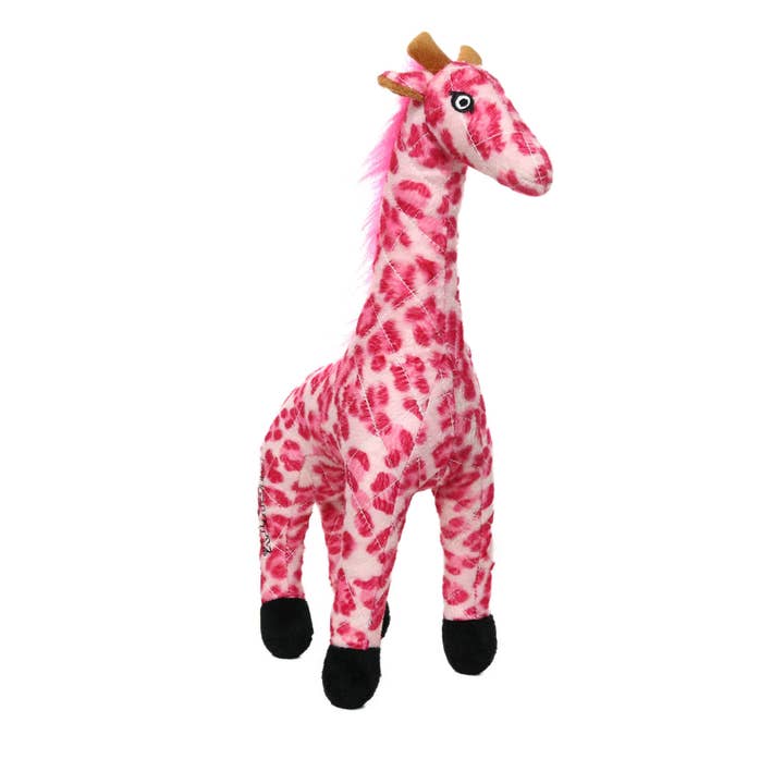 Tuffy Dog Toys - VIP Products - Wholesale Pet Squeaky Toy - Dog - Mighty Safari Pink Giraffe, Plush, Squeaky Dog Toy3