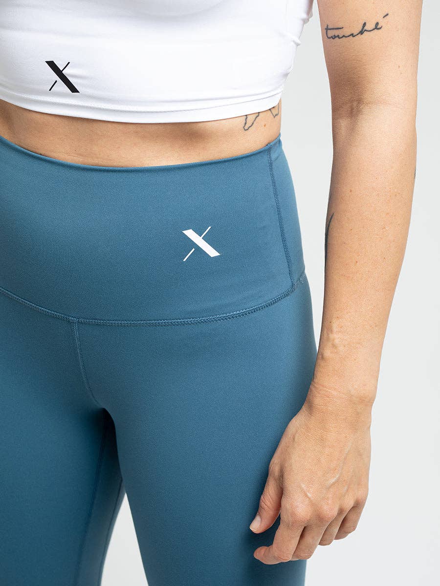 CREXANS - Wholesale Athletic/Lounge Leggings - Women's - Athletic HW Leggings in Steel4