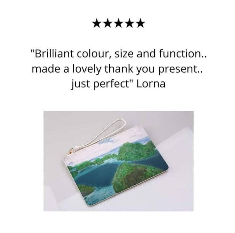LanRetro – wholesale Clutch bag – women's – Seascape Clutch Bag1