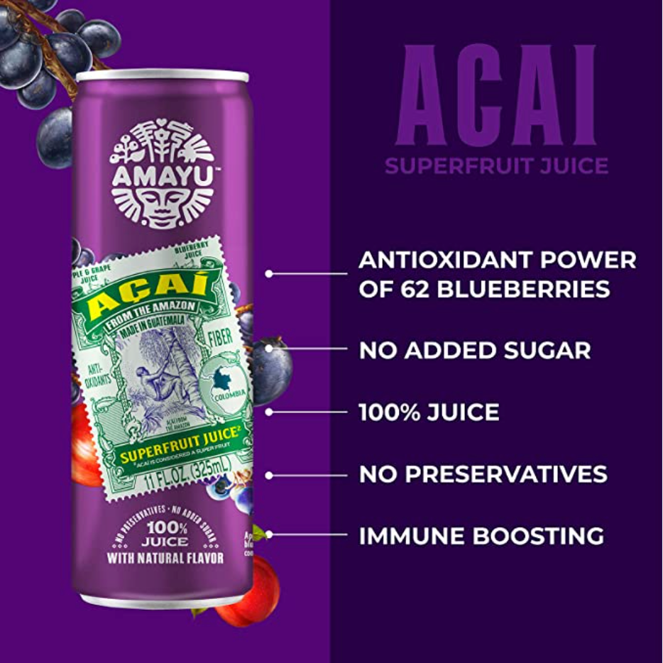 AMAYU - Wholesale Fruit Juice - ACAI SUPERFRUIT JUICE1