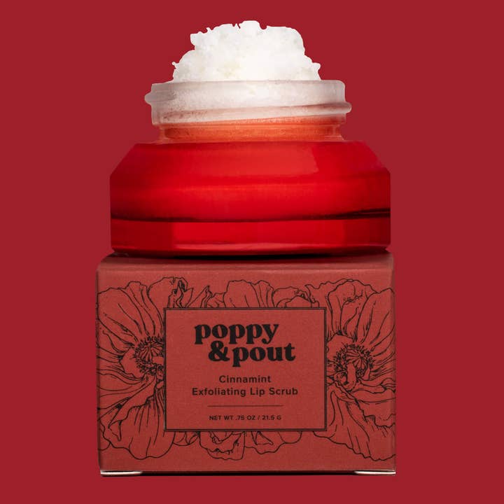 Poppy & Pout - Wholesale Lip Scrub/Polish - Lip Scrub, Cinnamint