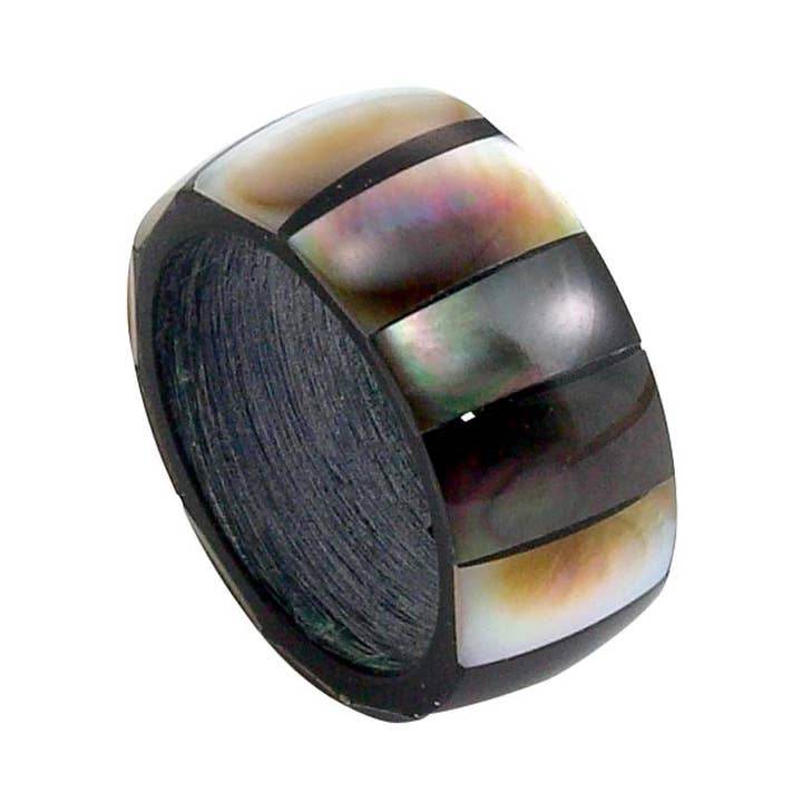 Mosaic Band Ring Asst Sizes for wholesale by Benjamin International