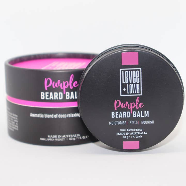 Beard Balm | Purple 60g for wholesale by Levee and Lowe