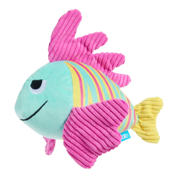 Pet Palette Distribution - Wholesale Pet Plush Toy - Dog - BARK Lion Fish Larry Plush Dog Toy