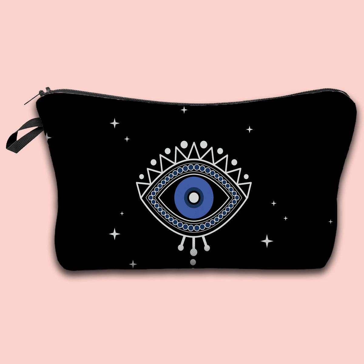 pinkblu02 - Wholesale Make-up tas/toilettas - Damesmode Boze Oog Draagbare Cosmetica Tas63