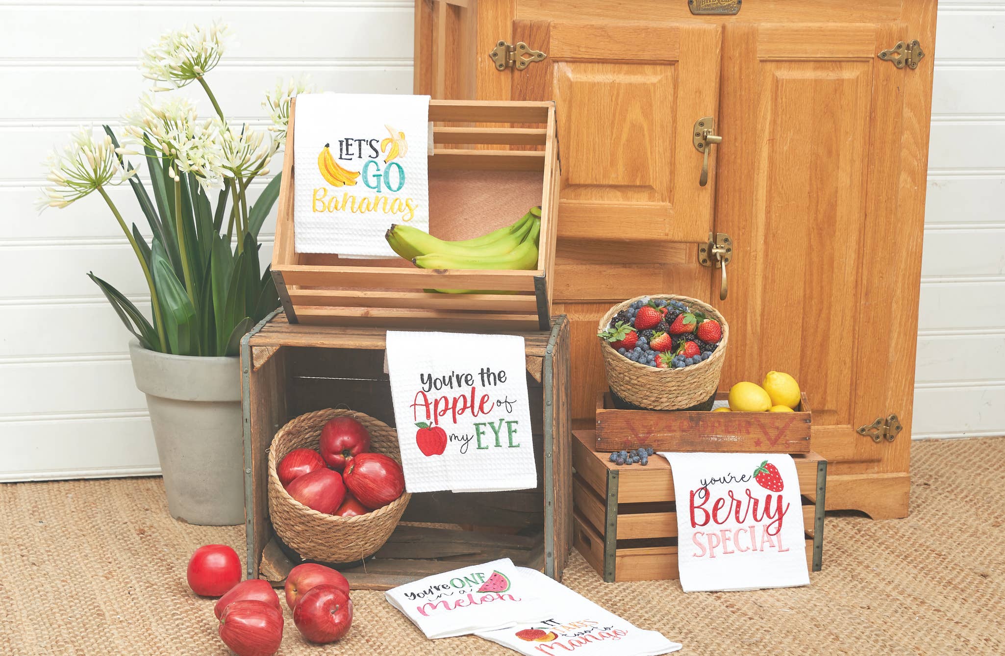 C&F Home - Vente Torchons - Torchon de cuisine Let's Go Bananas1