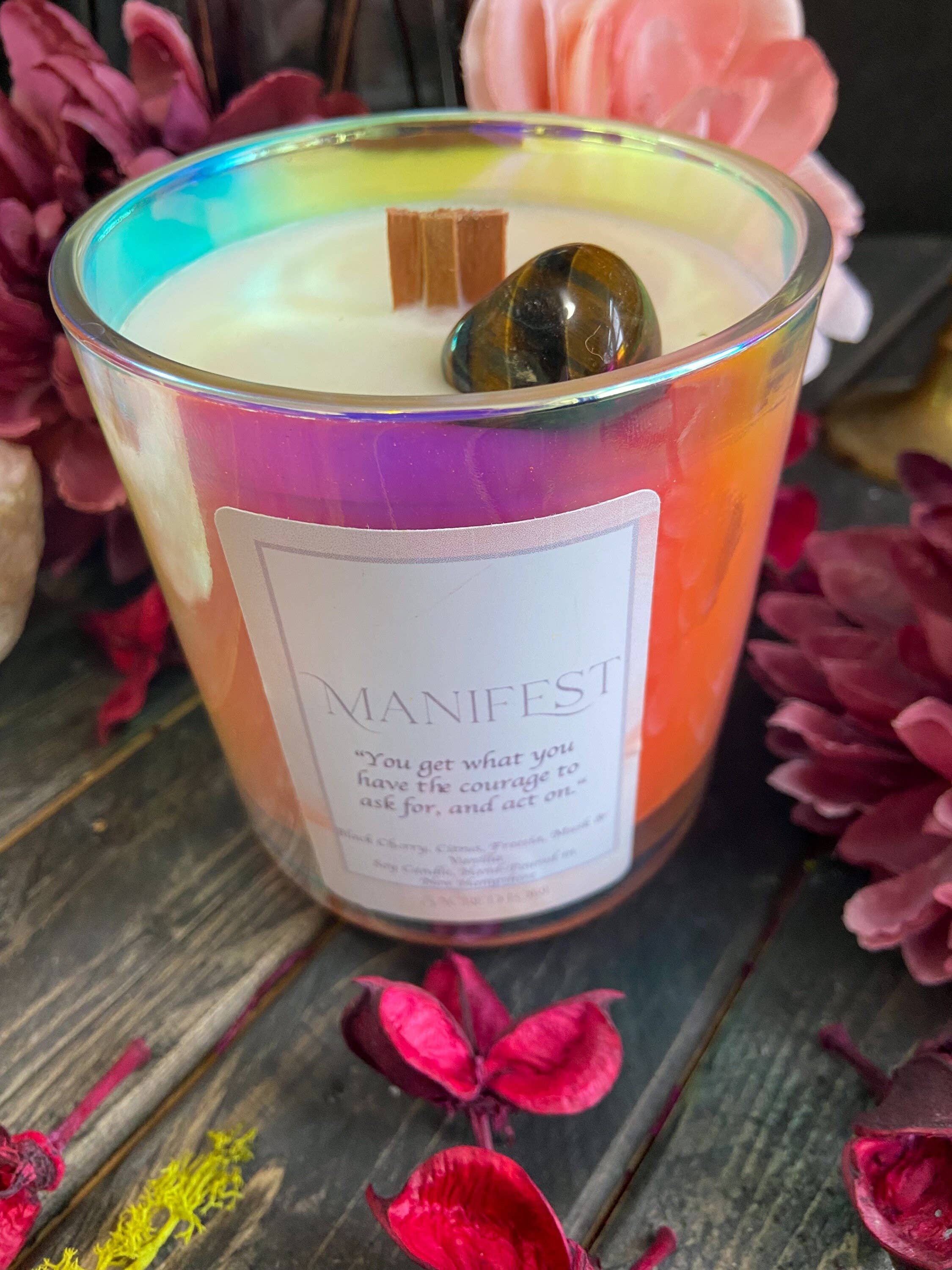 Sacred Lore - Wholesale Jar/Filled Candle - Manifest Soy Candle, Manifesting Ritual, Intention Setting4