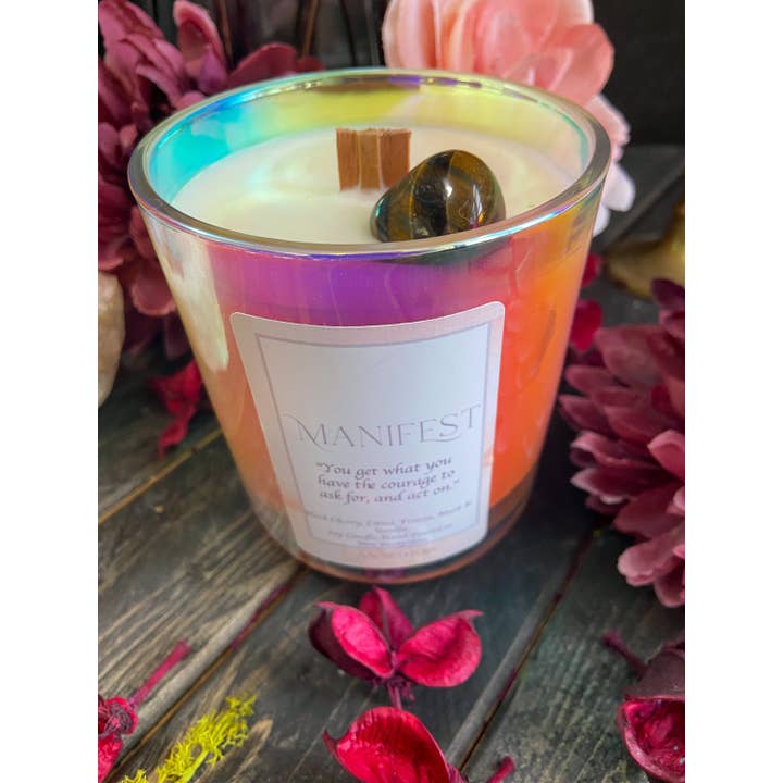 Sacred Lore - Wholesale Jar/Filled Candle - Manifest Soy Candle, Manifesting Ritual, Intention Setting4