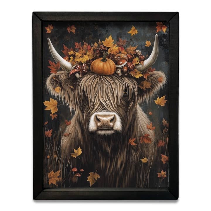 JanMichaels Art & Home – wholesale Väggskylt – HMK095 Höst Highland Boxram