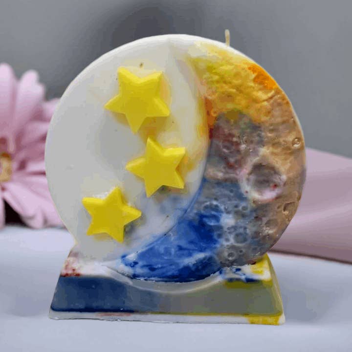 Celestial Moon-ljus för wholesale av Scent Fushion Candles