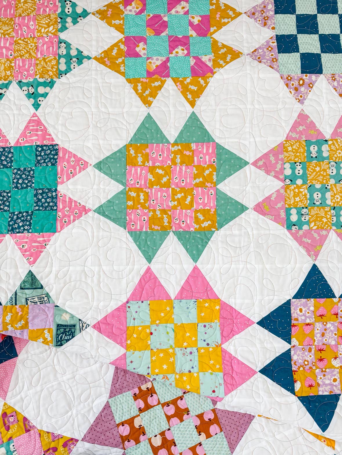 QuiltCakes - Wholesale Craft Sewing Kit - Cosmic Confetti Quilt Pattern Printed3