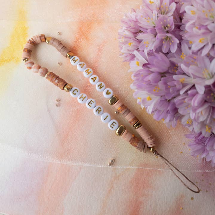 Telefonamulet pärlor heishi för wholesale av Perles & Pinpin