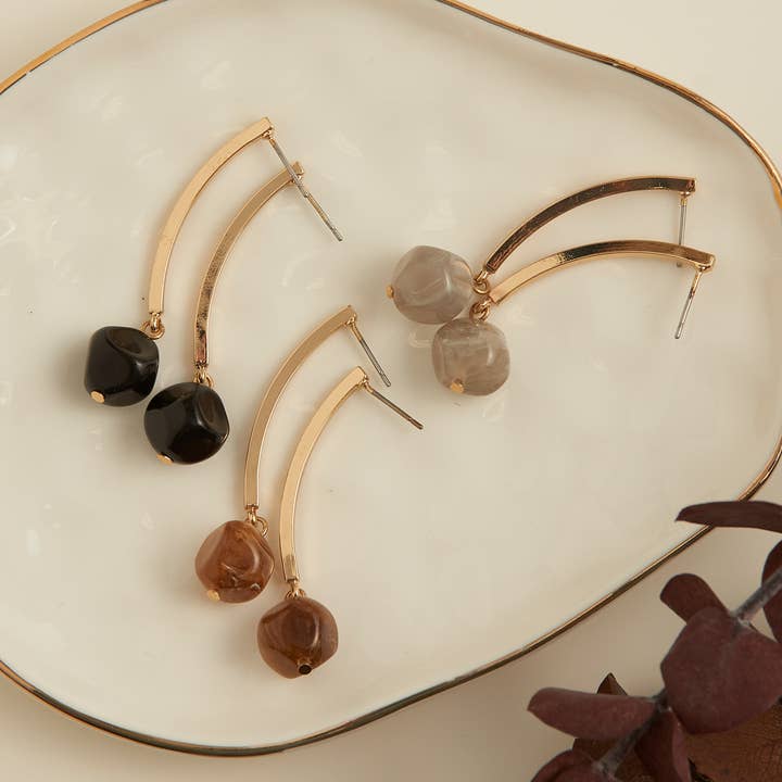 Elsie & Zoey - Vendita all'ingrosso Orecchini a cerchio - Saldi - Orecchini con perline Rowan5