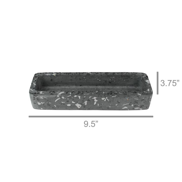 Schwarz Stifteköcher, schwarzer Terrazzo für den Großhandel auf Faire2