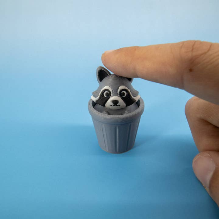 Super Fantastic - Wholesale Fidget toy – Kids - Trash Panda Keychain Clickie2