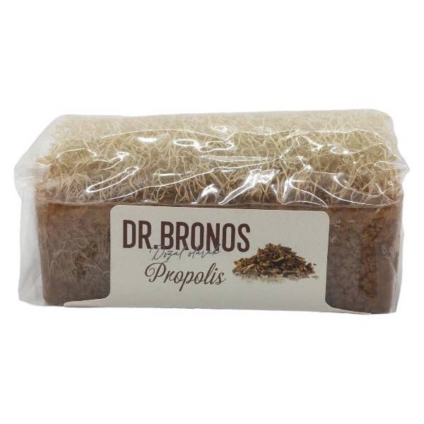 Aladdin - Wholesale Bar Soap - Dr. Bronos | Propolis Soap with Natural Pumpkin Loofah