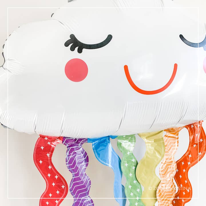 Zoey Christina – wholesale Balloon – 30" Cloud Rainbow Balloon