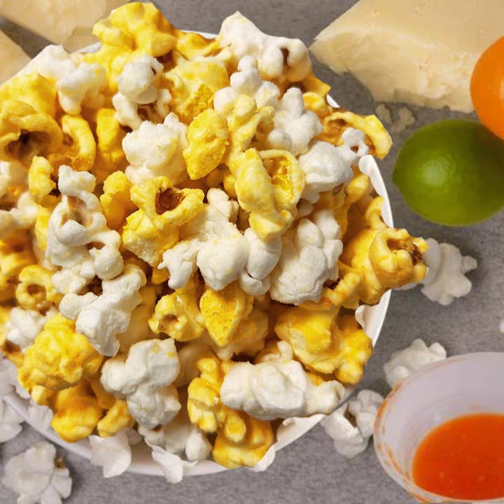 Sweet Chili & White Cheddar for wholesale by Bri Marie Gourmet Popcorn