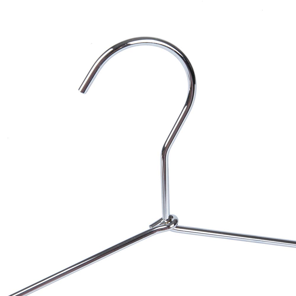 Quality Hangers - Wholesale Clothes Hangers - 8882 Metal Hanger with Black PVC coating on Bottom6
