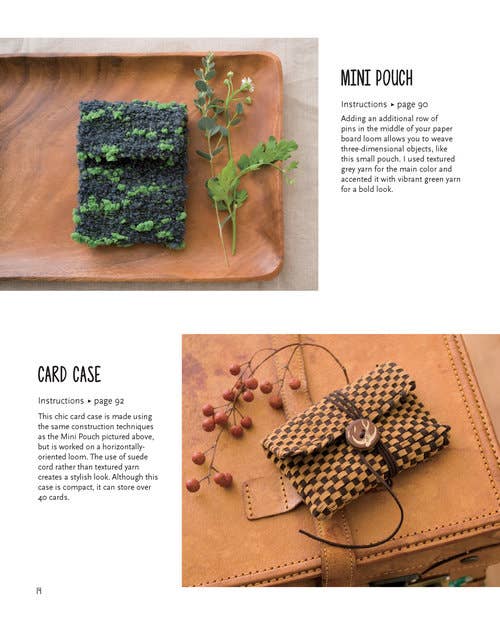 Zakka Workshop - Wholesale Crafts, Hobbies & DIY Book - Weaving with Little Handmade Looms3