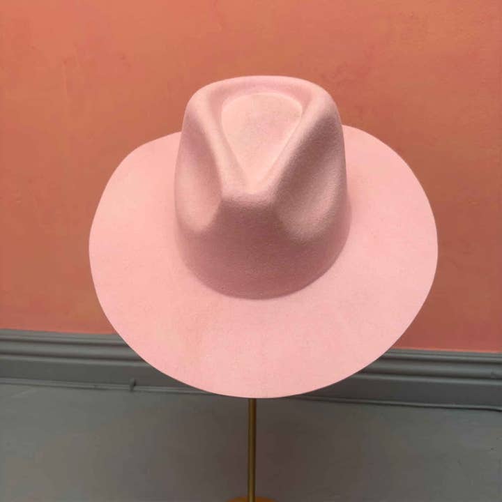 Queens INC - Wholesale Fedora - Women's - Best seller!! Stiff brim Australian wool rancher hat 9