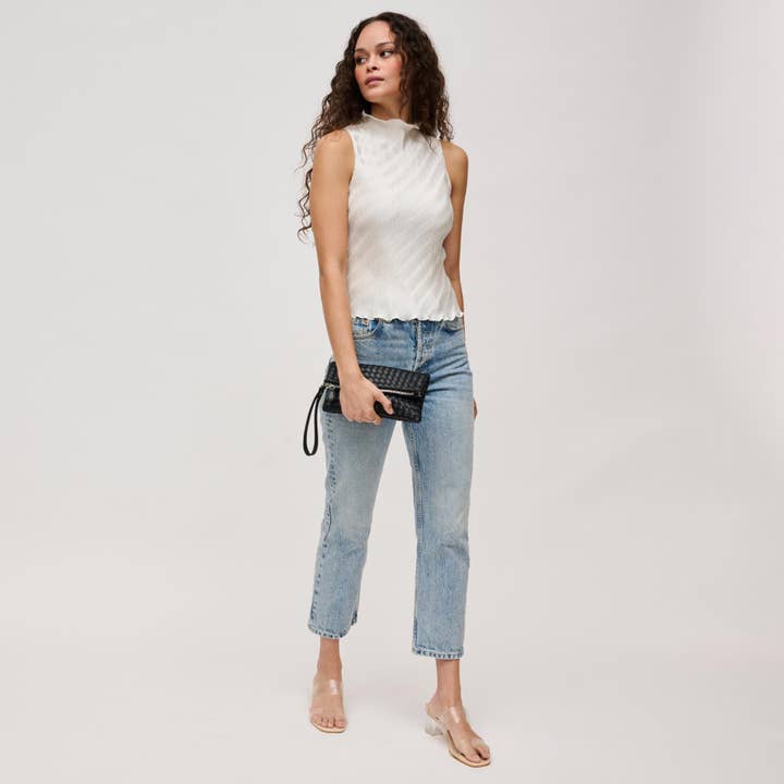 Urban Expressions – wholesale Clutch bag – women's – Aria Woven Wristlet Clutch2