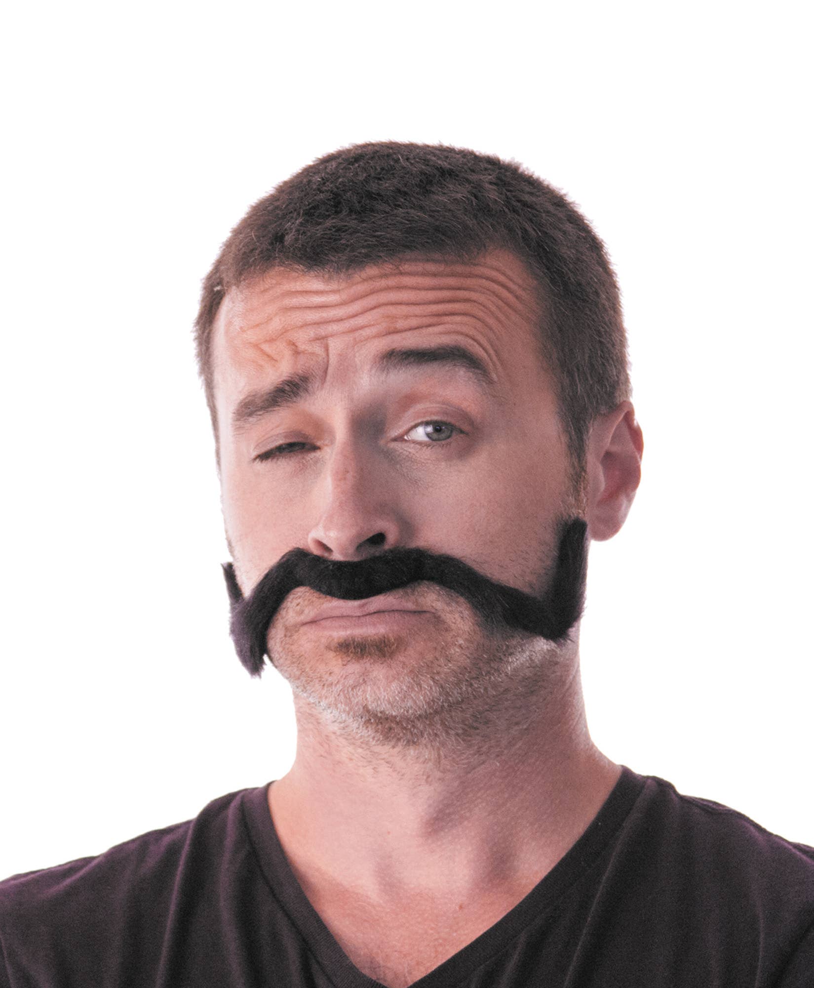 Party Pro - Wholesale Costume - Unisex - BLACK CHINESE MUSTACHE0