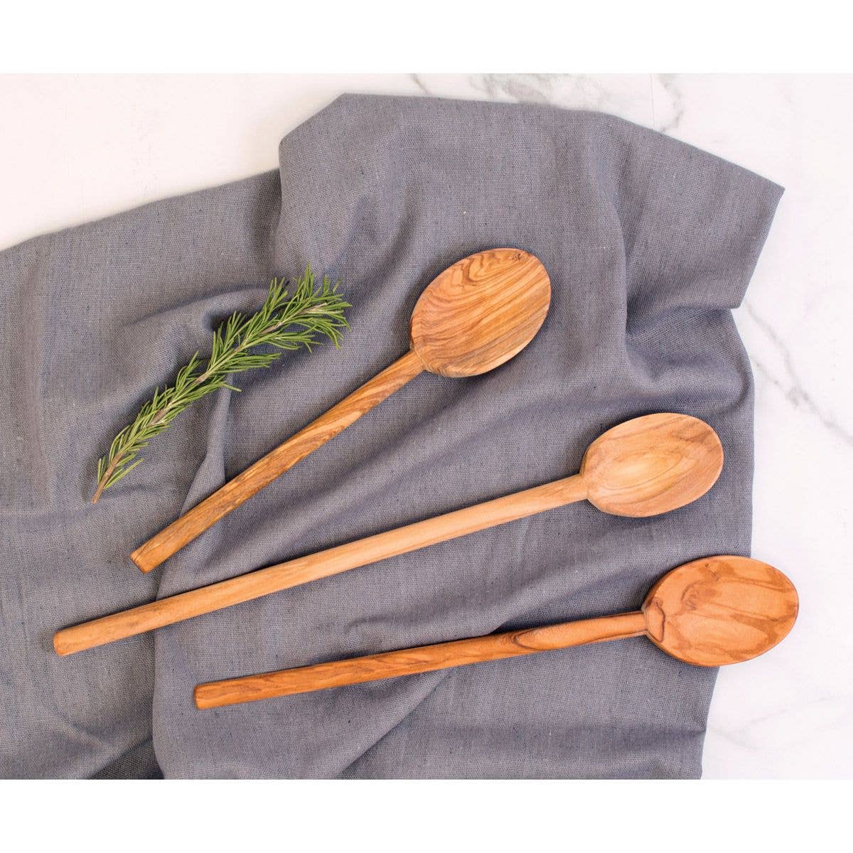 HIC - Harold Import Co. - Wholesale Kitchen Tool/Gadget - Eddingtons Italian Olive Wood Spoon, 12in1