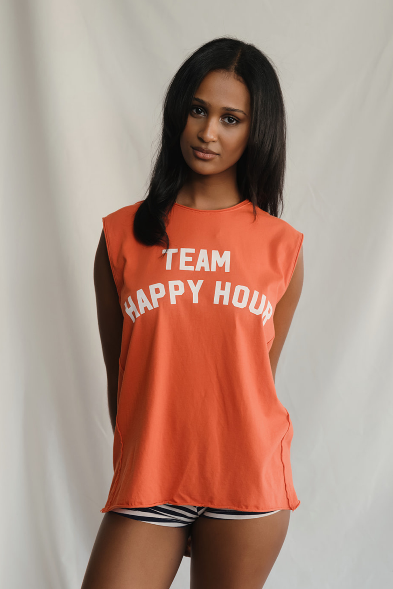 People Of Leisure – wholesale Tank top – Women′s – Team Happy Hour Tank0