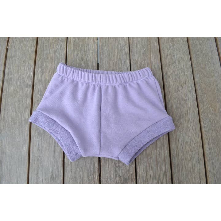 Lavender Shorties for wholesale by WynterMade