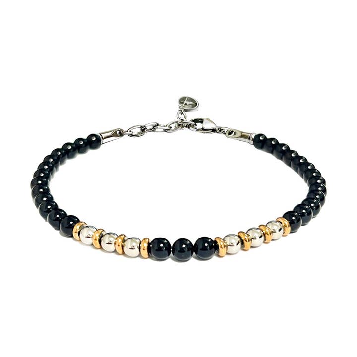 AMORINO SRL - Wholesale Beaded Bracelet - Men's Bracelet with Natural Stones - RD2372E2086