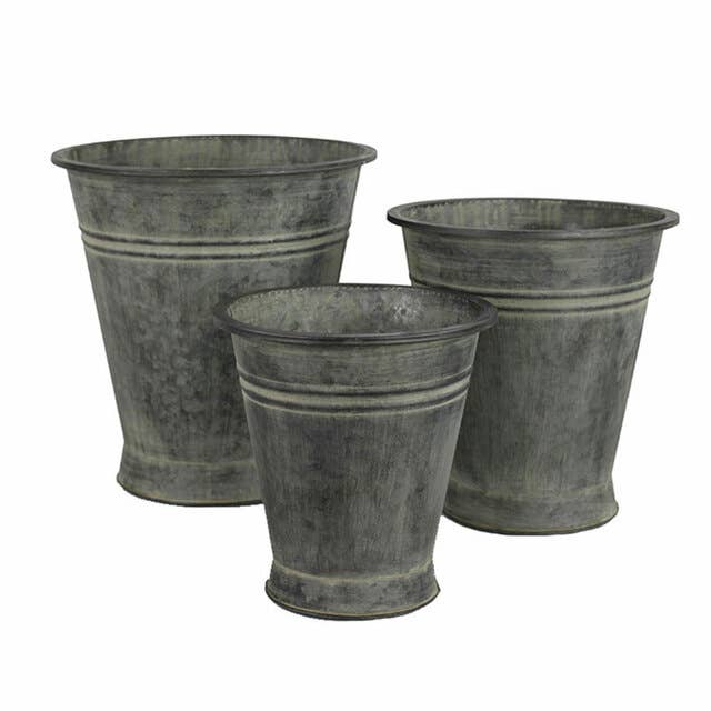 Vagabond Vintage - Wholesale Plant pot - Metal Planters with Copper Finish - Set of 31
