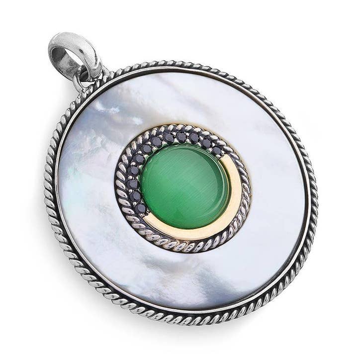 Medaglia Belamina Verde per la vendita all'ingrosso da parte di PEKAN JEWELLERY