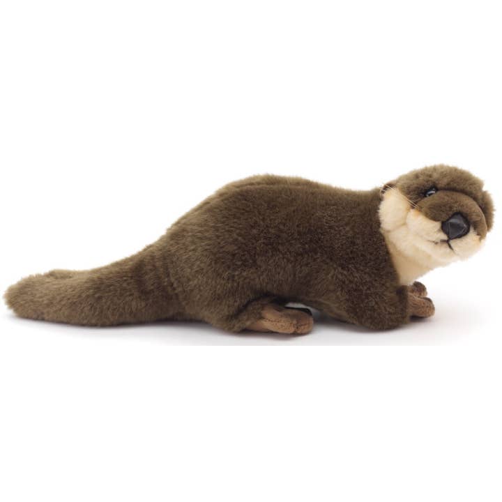 Uni Toys - Wholesale Stuffed/Plush Toy - Kids & Baby - Otter, standing - 32 cm (length) - cuddly/plush toy