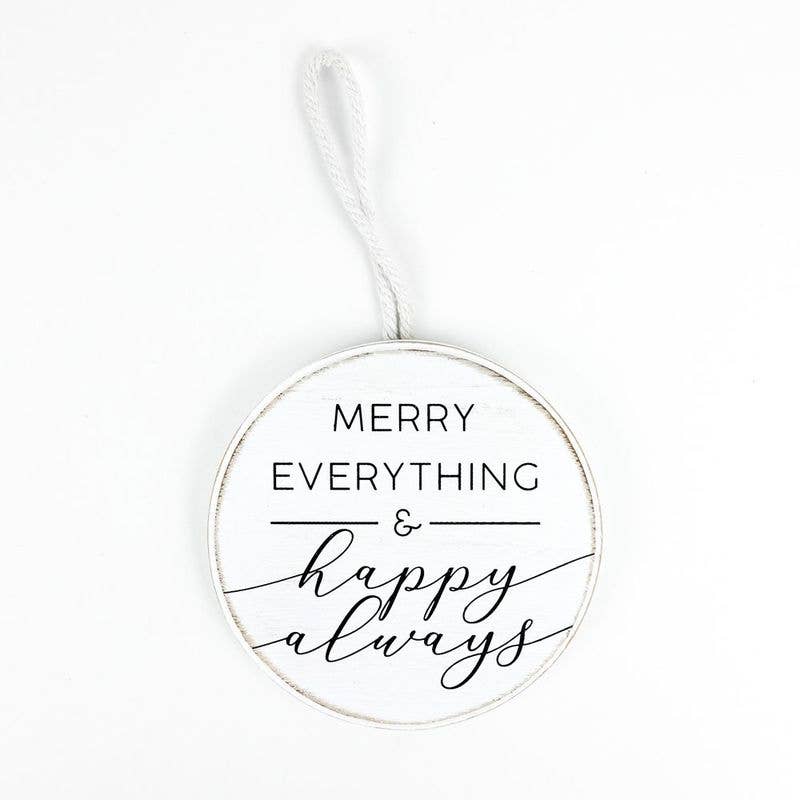 Devanie At Home (Formerly Adams & Co.) - Vente Objets de décoration - 11345 - Klaxon rond de 4,5 x 4,5 x 4,5 cm (HPY TOUJOURS) blanc/noir0