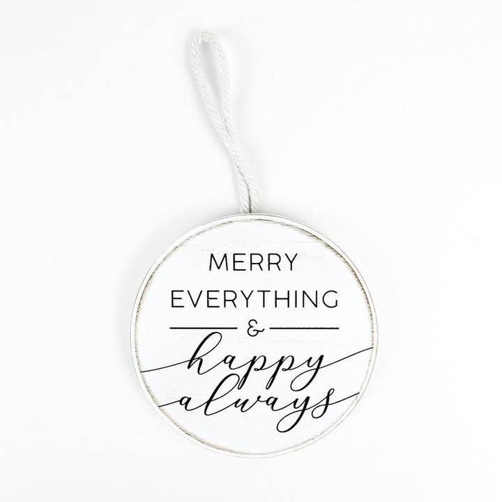 Devanie At Home (Formerly Adams & Co.) - Vente Objets de décoration - 11345 - Klaxon rond de 4,5 x 4,5 x 4,5 cm (HPY TOUJOURS) blanc/noir