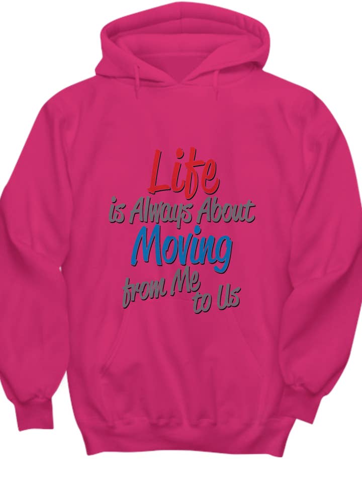 Wisecrack Designs Sweats à capuche streetwear unisexe avec de jolies citations inspirantes en différentes couleurs : blanc, noir, rouge, rose, violet, vert, bleu et gris. pour la vente par Wisecrack Designs